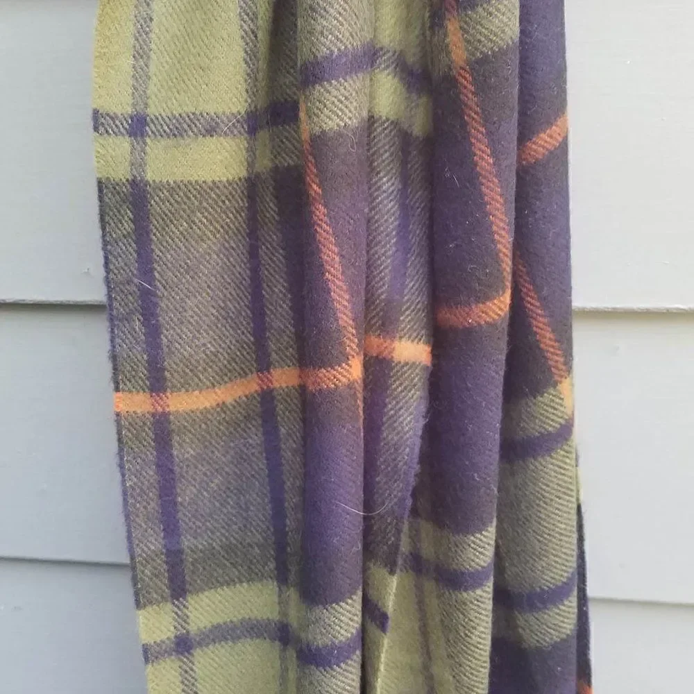 Cashluxe Acrylic Plaid Scarf
